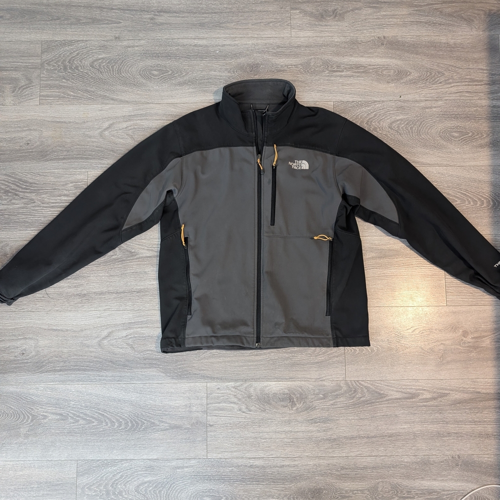 The North Face Men's Black and Gray Jacket